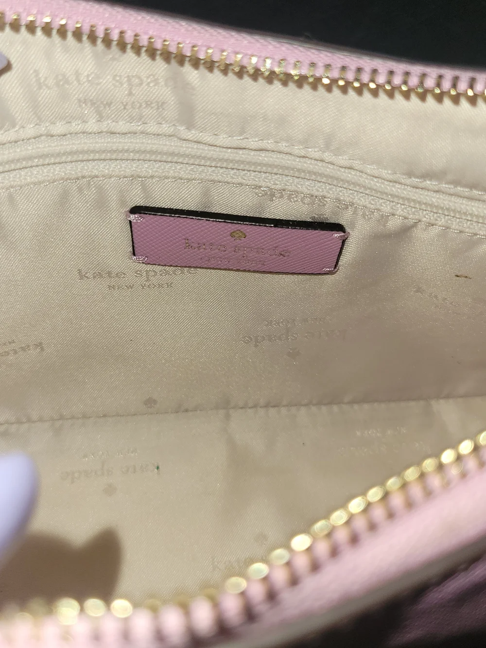 kate spade New York Pink Chain Shoulder Bag
